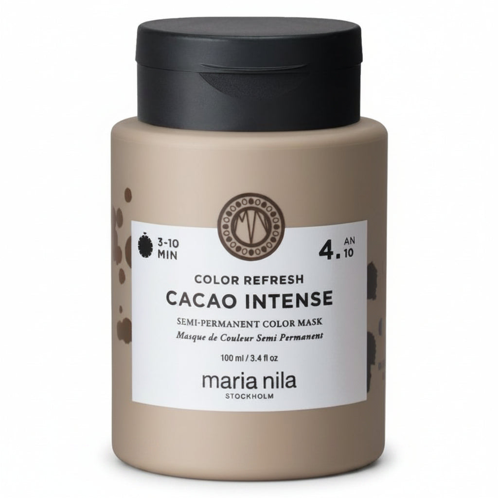 Maria Nila Colour Refresh 4.10 Cacao Intense 100ml - Masca Nuantatoare Pentru Par - Beauty Lounge