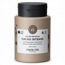 Încarcă imaginea în Galerie, Maria Nila Colour Refresh 4.10 Cacao Intense 100ml - Masca Nuantatoare Pentru Par - Beauty Lounge
