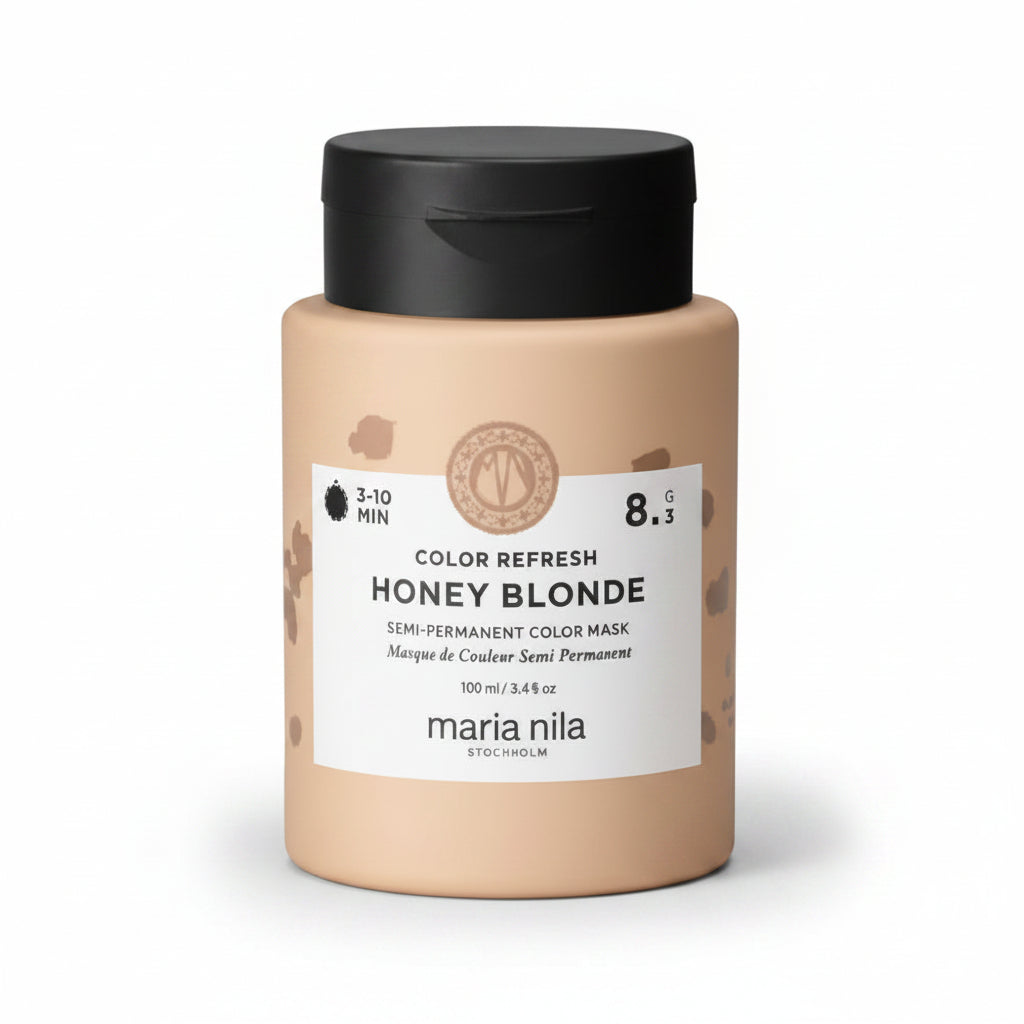 Maria Nila Colour Refresh Honey Blonde 8.3 100ml - Masca Nuantatoare Pentru Par - Beauty Lounge
