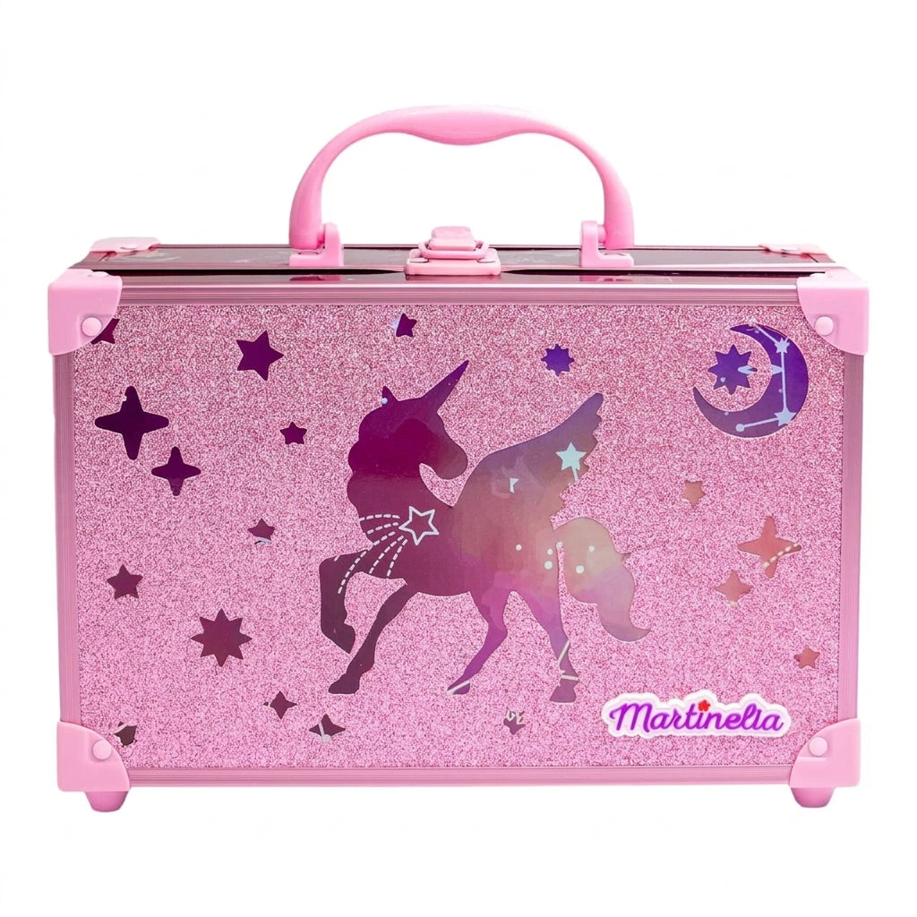 Martinelia Galaxy Dreams Trusa de Machiaj in Cutie Metalica - Set Creativ Pentru Copii