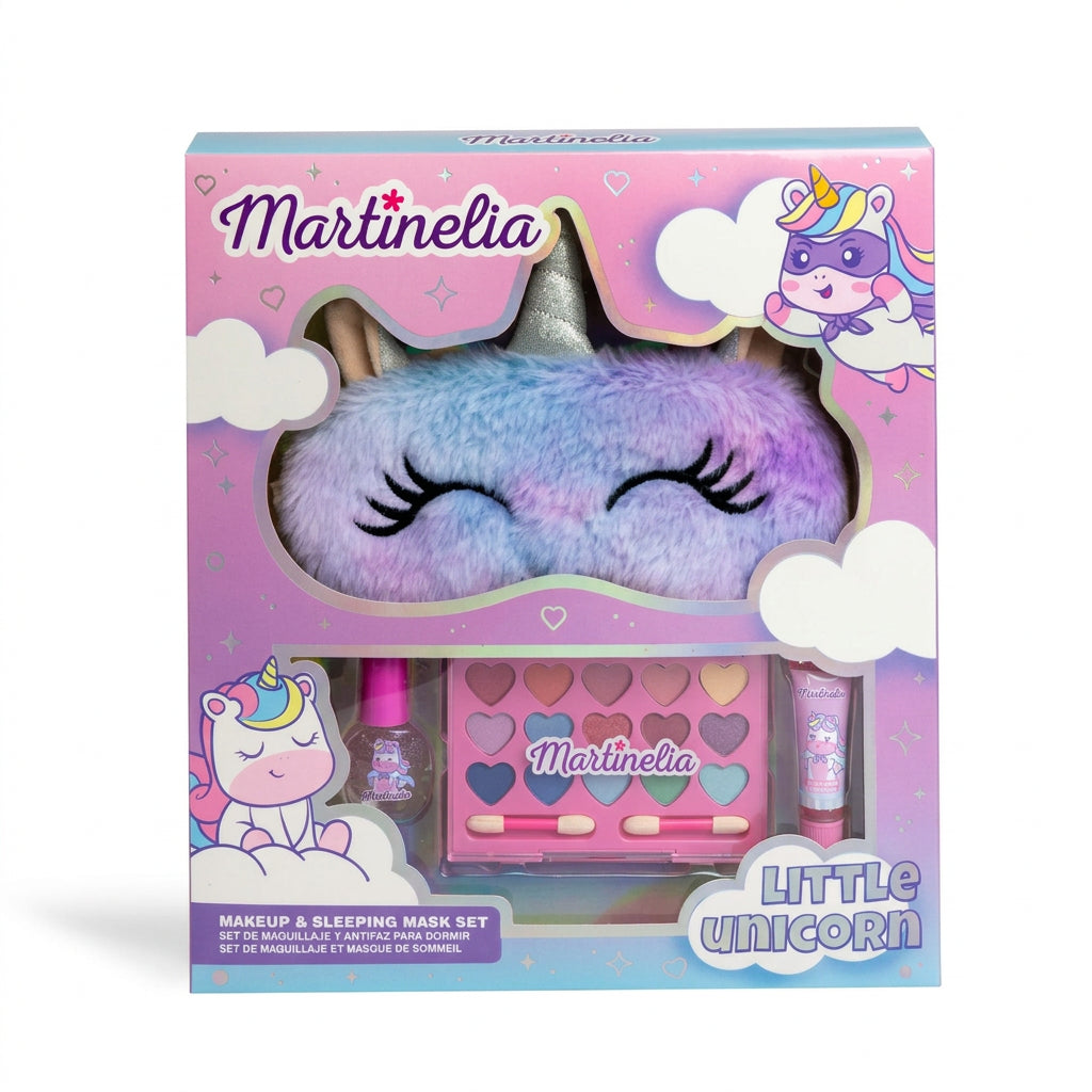 Martinelia Little Unicorn - Set Infrumusetare cu Masca de Dormit
