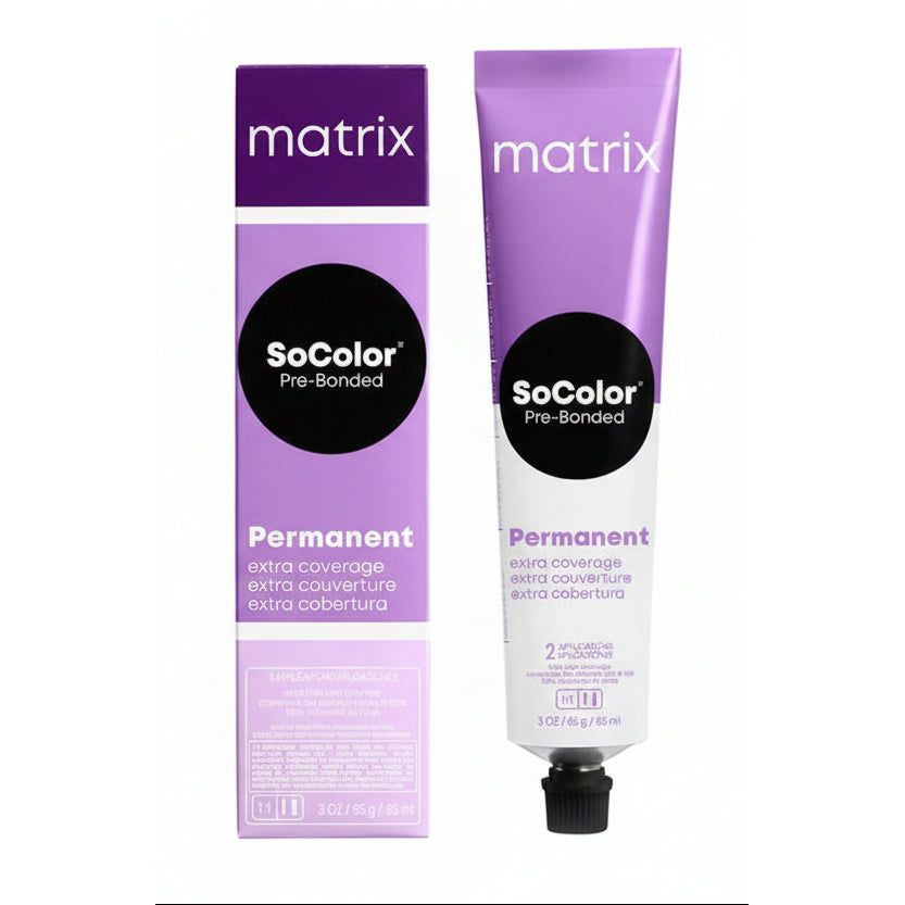 Matrix SoColor Pre-Bonded R25 505M - Vopsea de Par Permanenta Mocha Deschis - Beauty Lounge
