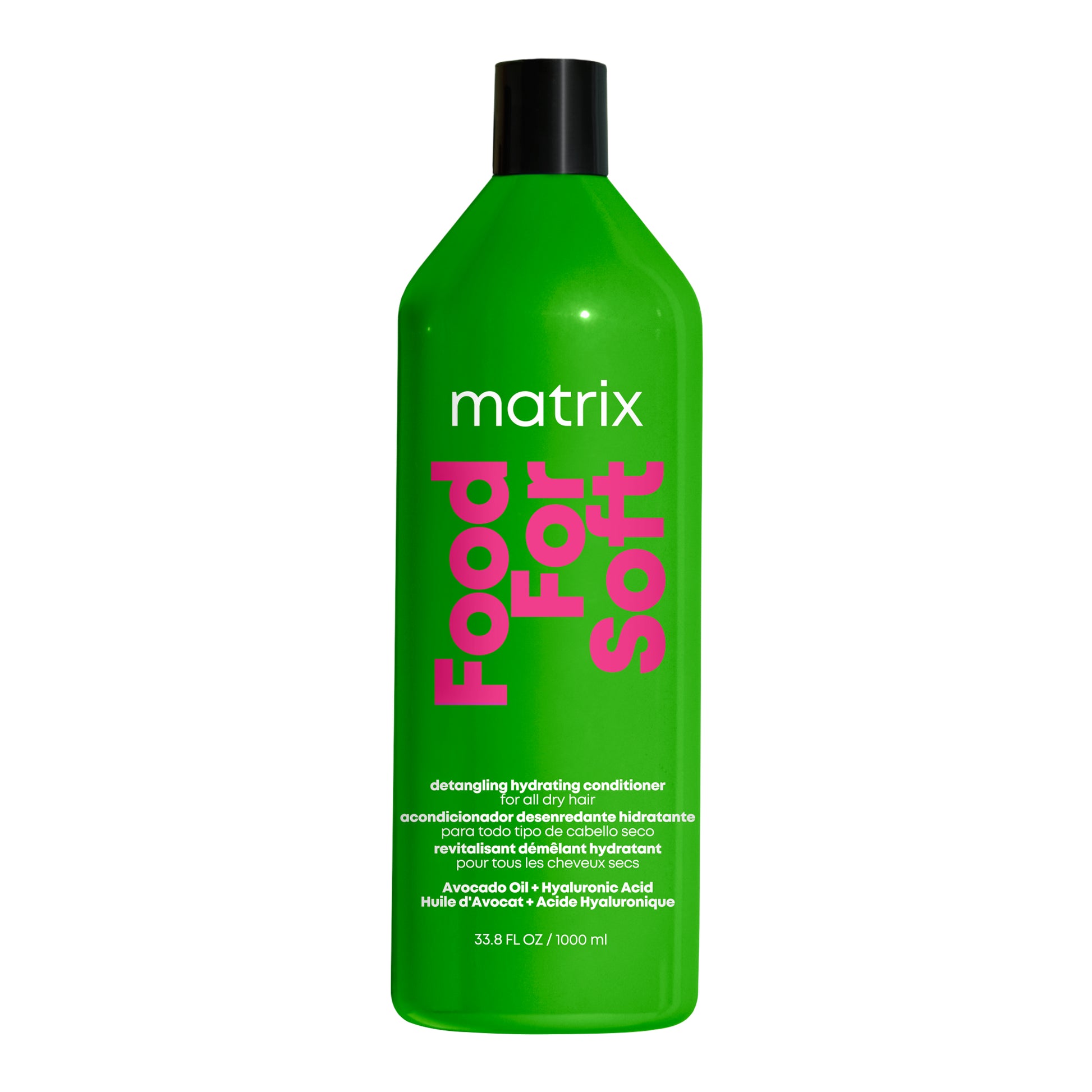 Matrix Food For Soft - Balsam Profesional cu Acid Hialuronic Par Uscat 1000ml - Beauty Lounge