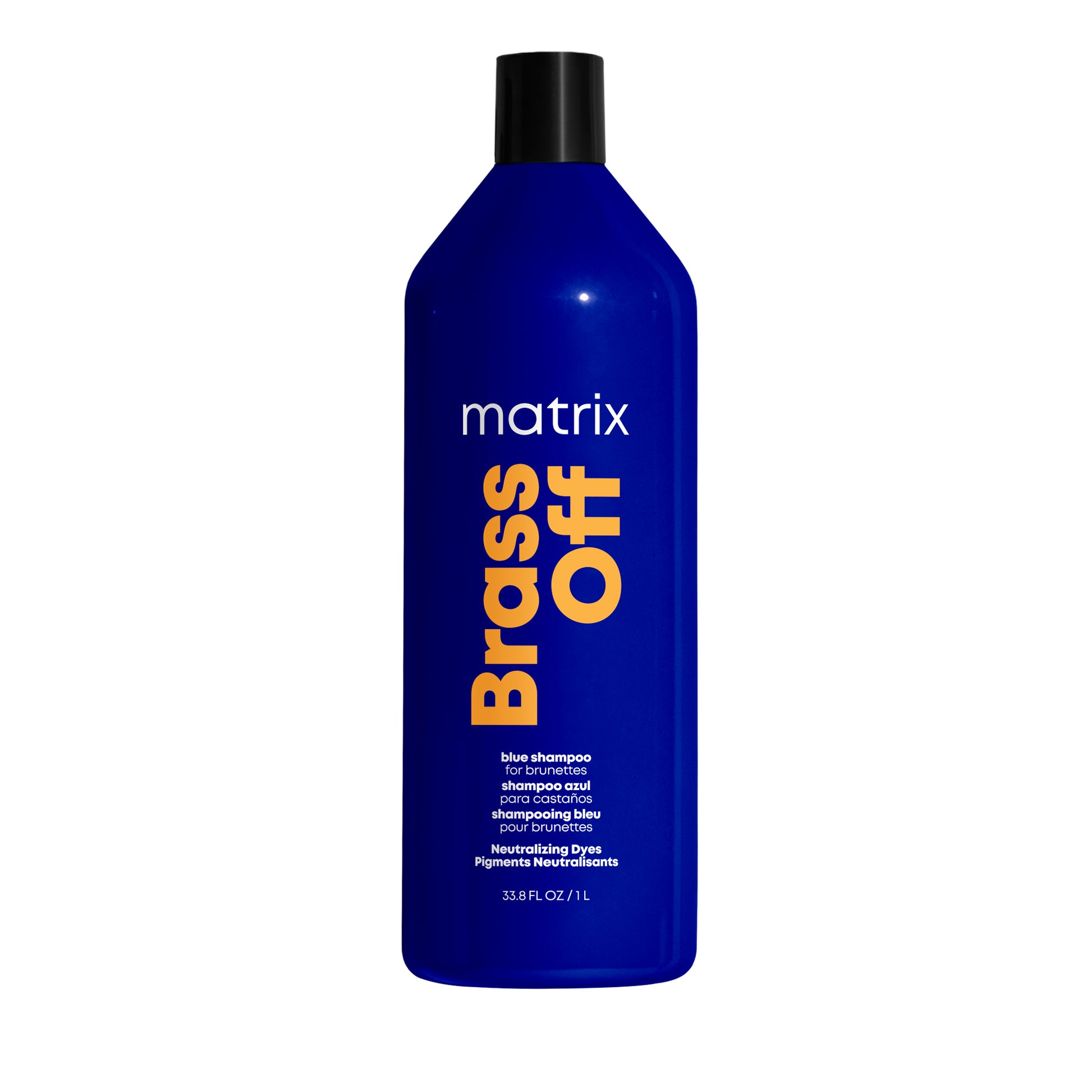 Matrix Total Results Brass Off Sampon 1000ml - Pentru Neutralizarea Nuantelor Portocalii - Beauty Lounge