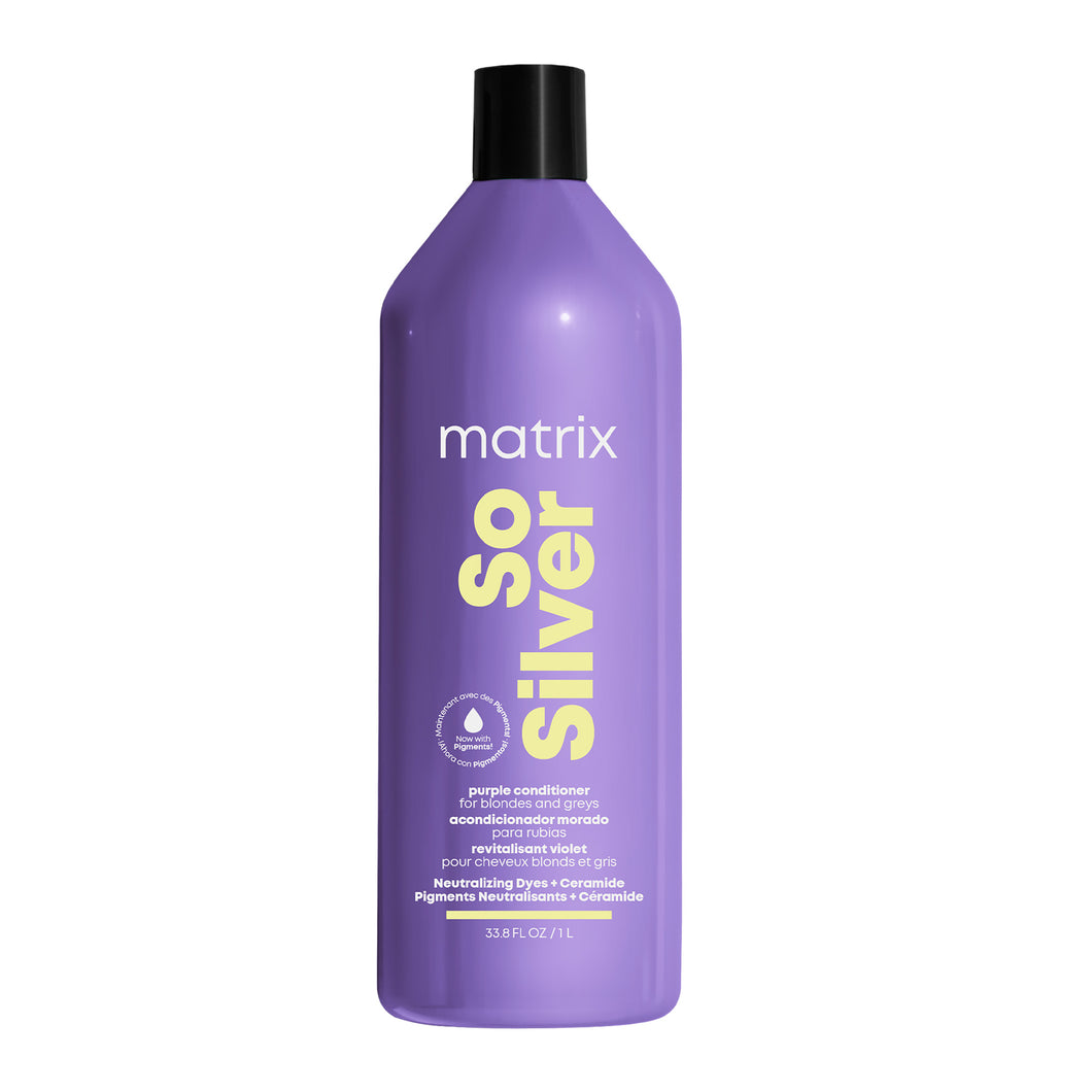 Matrix Total Results So Silver Balsam 1000ml - Balsam Violet