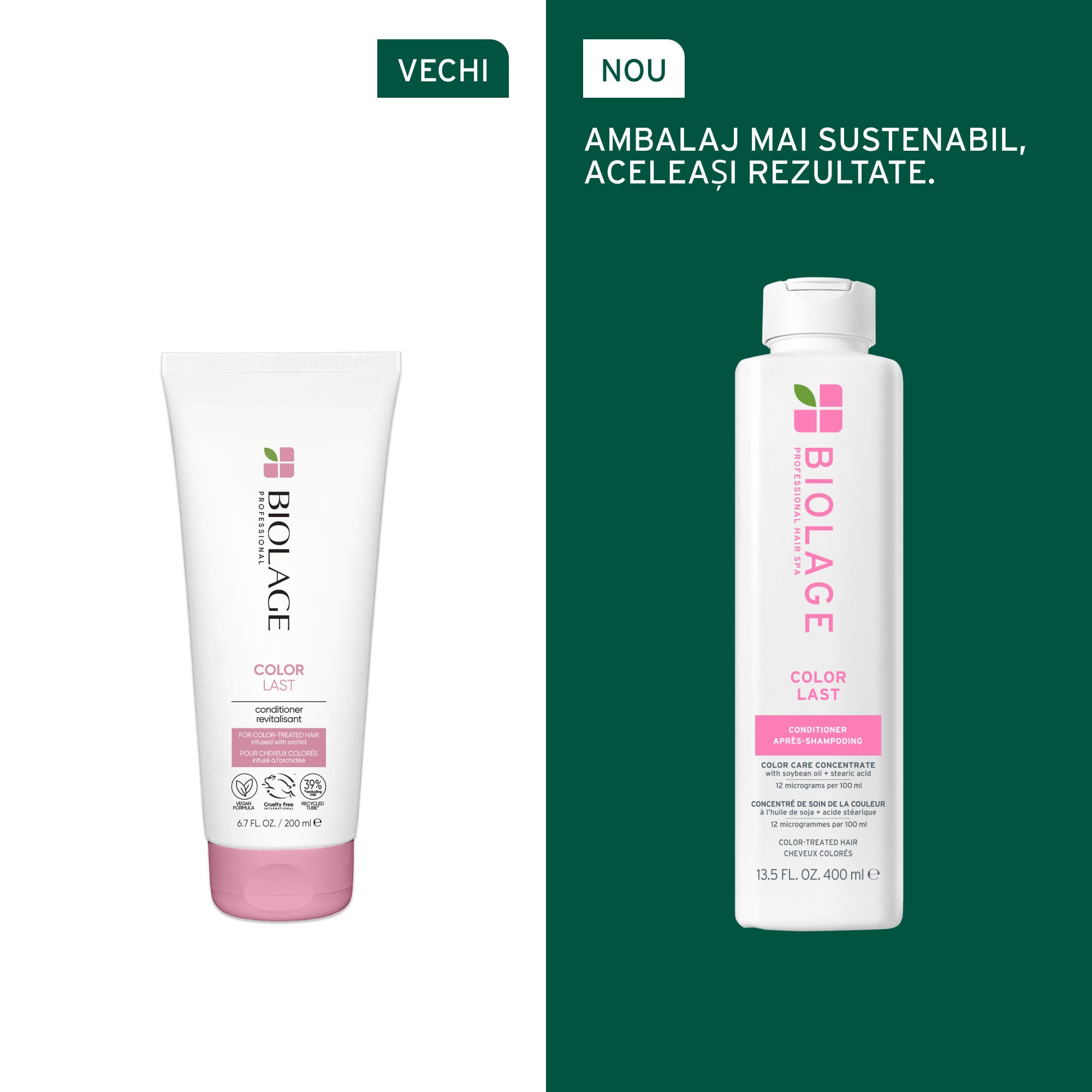 Matrix Biolage Color Last Conditioner 400ml - Balsam Pentru Protectia Culorii Parului Vopsit