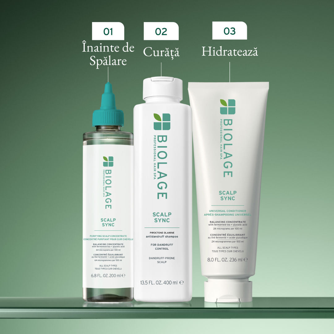 Matrix Biolage Scalp Sync Sampon Antimatreata 400ml - Pentru Scalp Predispus la Matreata