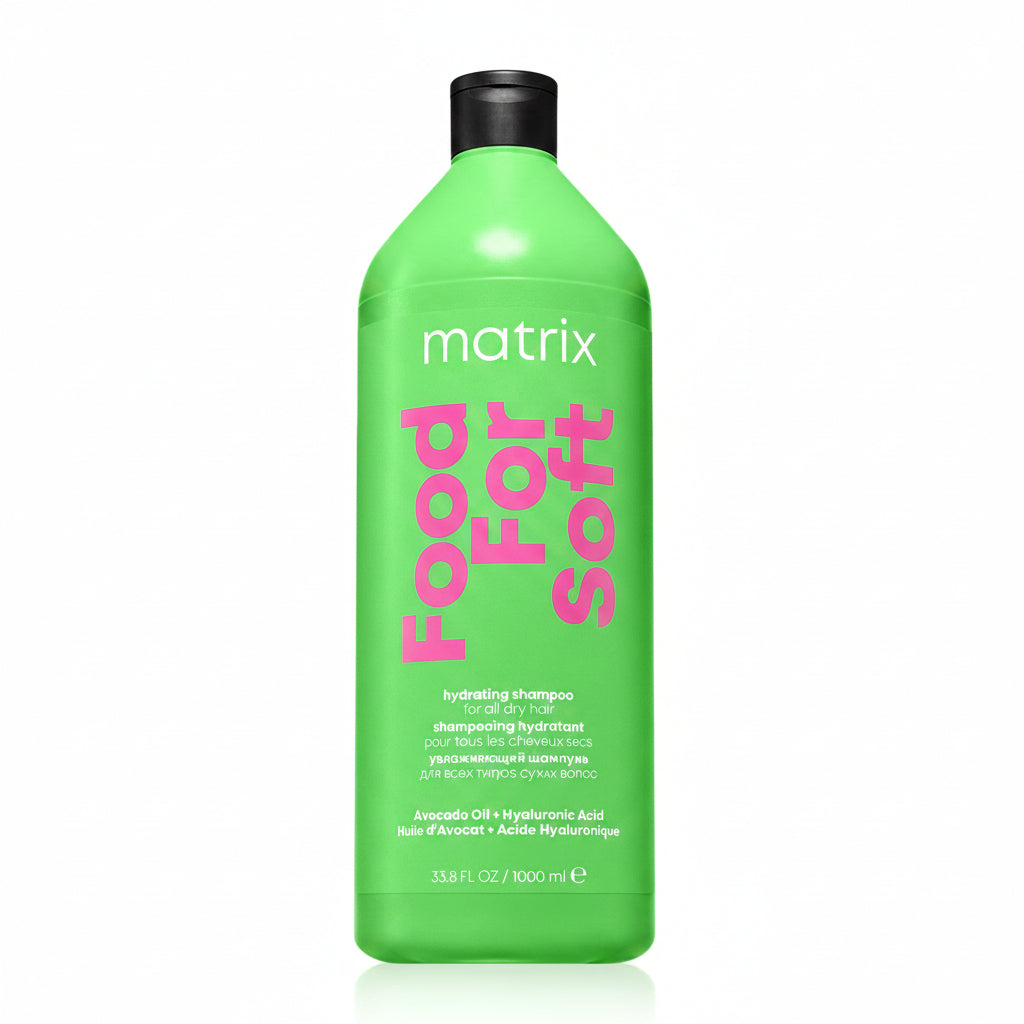 Matrix Food For Soft Shampoo 1000ml - Sampon cu Ulei de Avocado si Acid Hialuronic Par Uscat