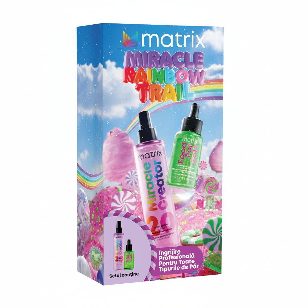Matrix Miracle Creator and Food For Soft Set - Spray Leave-in 190ml + Ulei Pentru Par Uscat 50ml