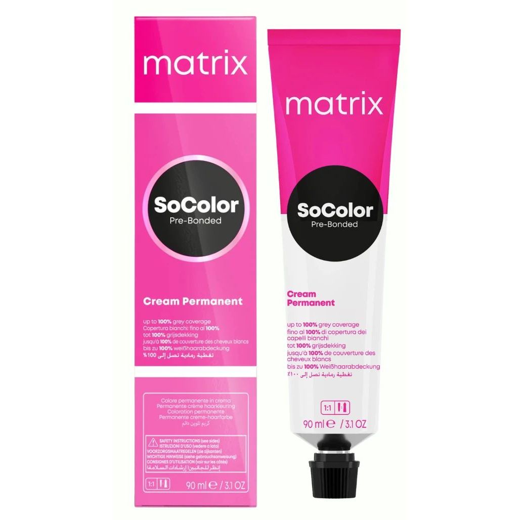 Vopseaua profesională Matrix SoColor 10G R25 oferă o nuanță blond foarte deschis auriu, cu reflexe calde și luminoase.
