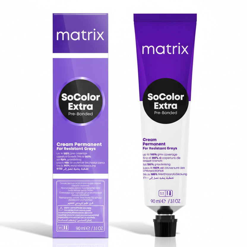Matrix SoColor Pre-Bonded R25 506NA 90ml - Vopsea Permanenta Blond Deschis Natural-Cenusiu