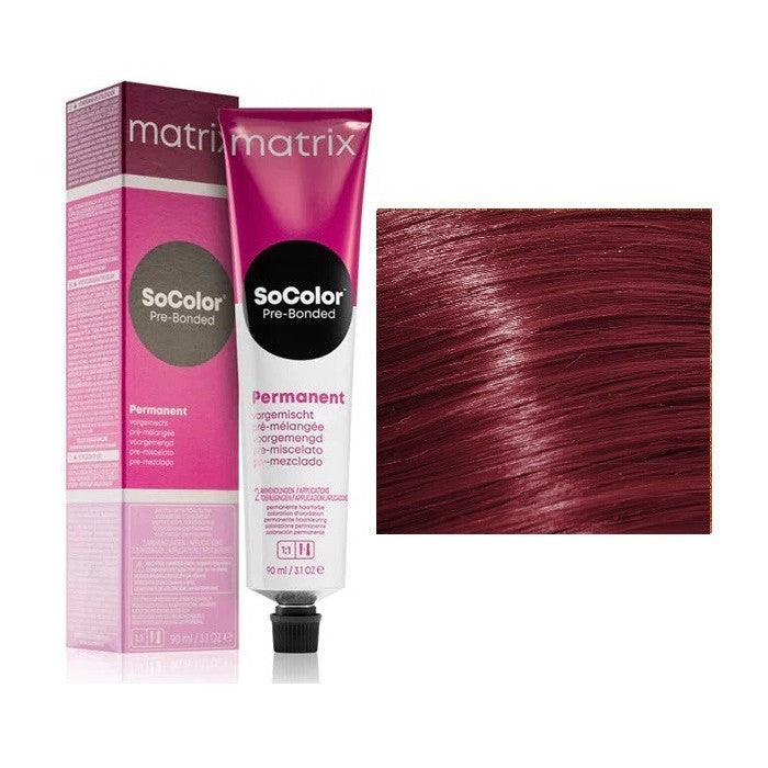 Matrix Vopsea de Par Socolor 6RV Blond Inchis Violet Rosu 90ml New - Beauty Lounge