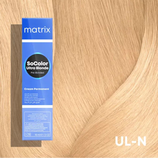 Matrix SoColor Pre-Bonded R25 UL-N 90ml - Vopsea Permanenta Ultra Blond Natural - Beauty Lounge