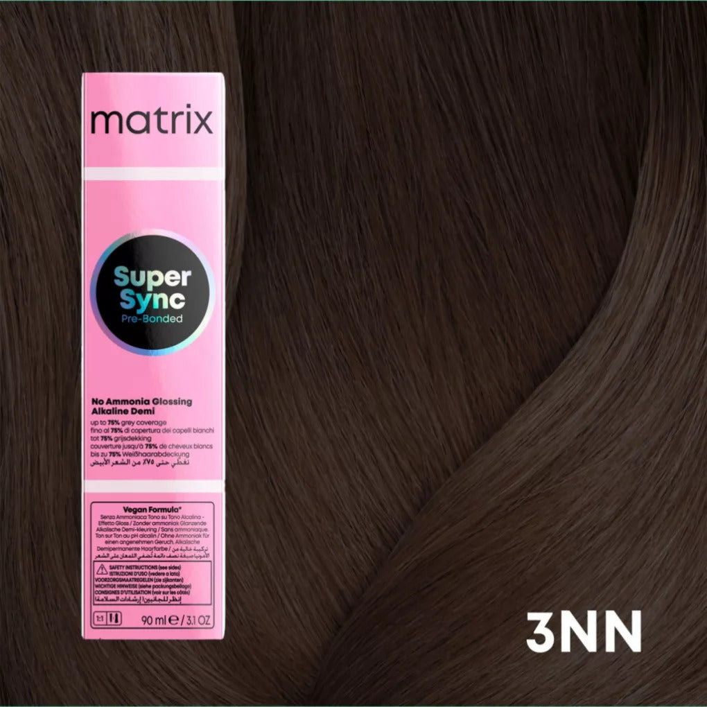 Matrix Super Sync Pre-Bonded 3NN 90ml - Vopsea de Par Fara Amoniac - Beauty Lounge