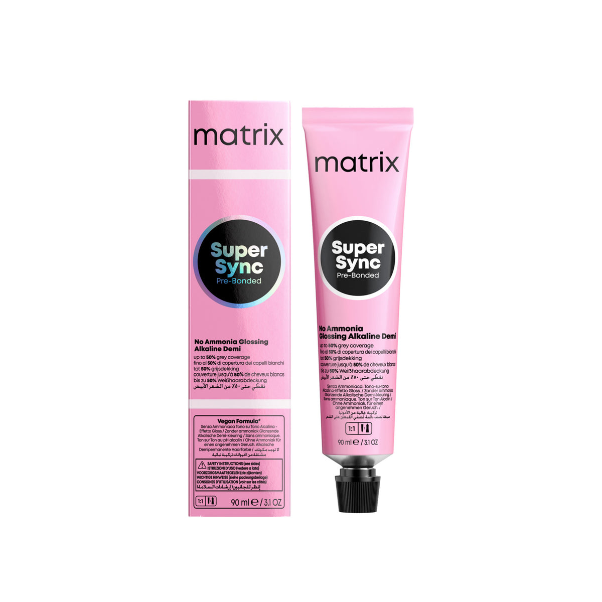 Matrix Super Sync Pre-Bonded 4A 90ml - Vopsea de Par Fara Amoniac - Beauty Lounge