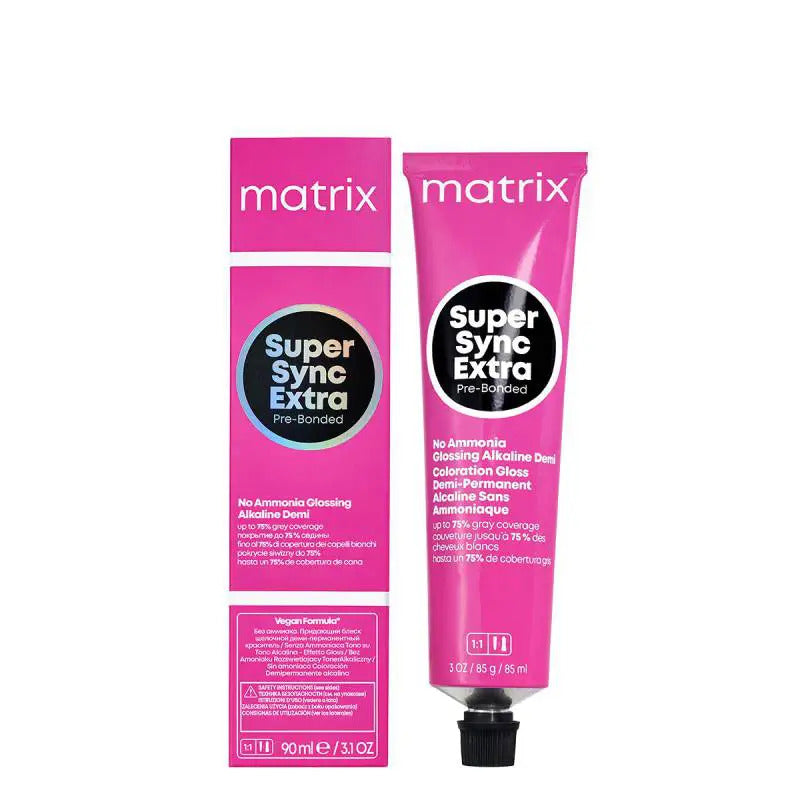 Matrix Super Sync Extra Pre-Bonded 7NN 90ml - Vopsea de Par Fara Amoniac - Beauty Lounge