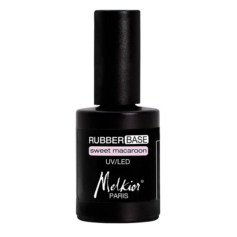 Melkior Base Coat Flexibil Sweet Macaroon 15ml - Lac de Baza UV/LED cu Aderenta Mare