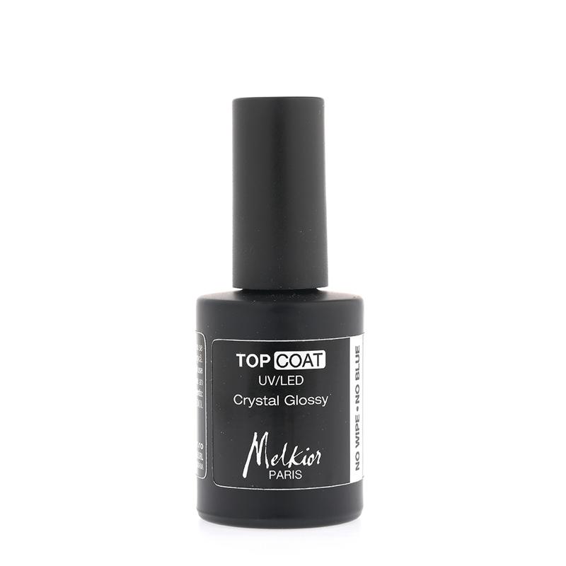 Melkior Crystal Glossy Top Coat 15ml - Lac Protector UV/LED