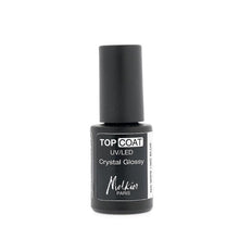 Încarcă imaginea în Galerie, Melkior Top Coat Crystal Glossy 4.5ml - Lac Protector UV/LED

