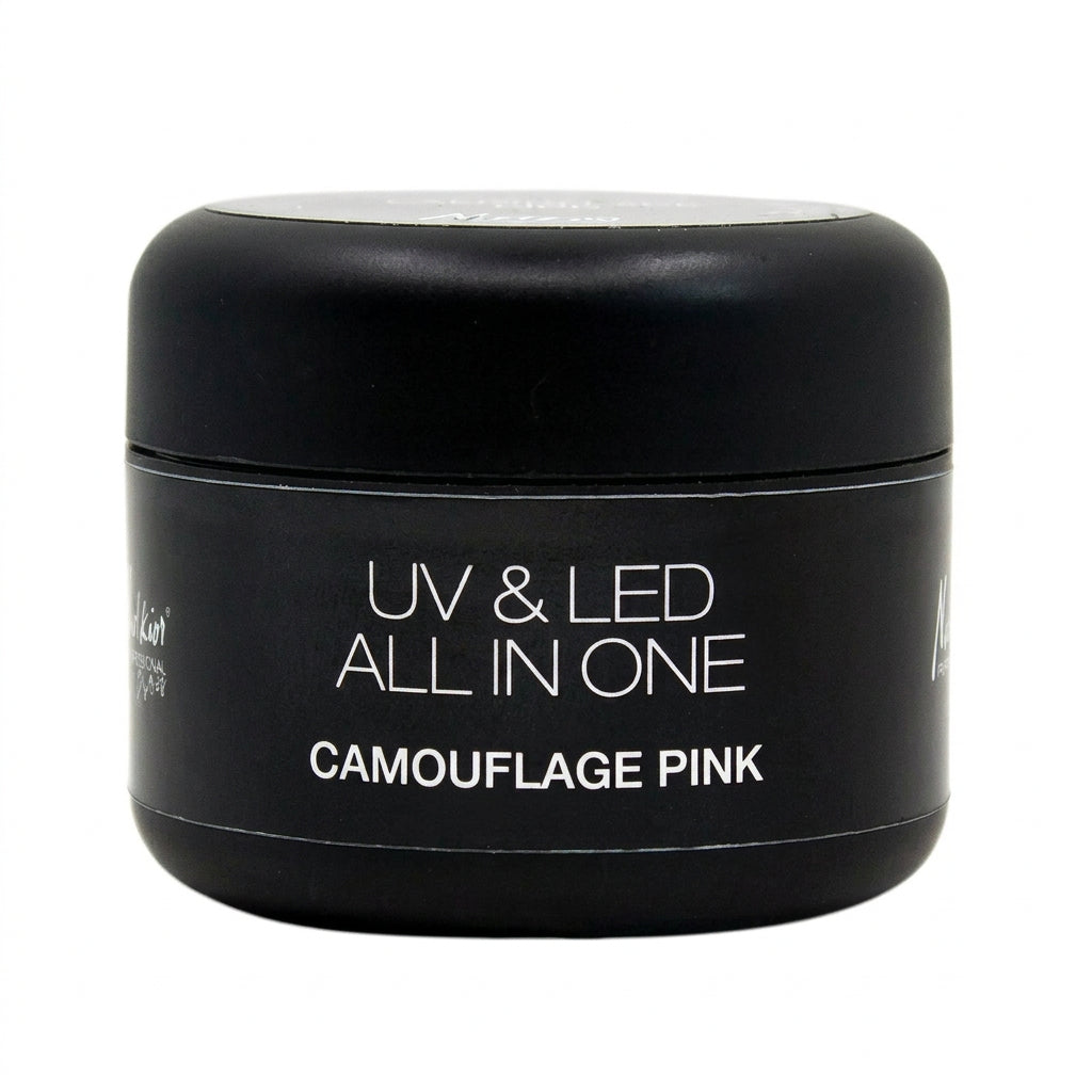 Melkior Gel UV & LED All In One Camouflaje Pink 40ml - Gel Pentru Constructia Unghiilor
