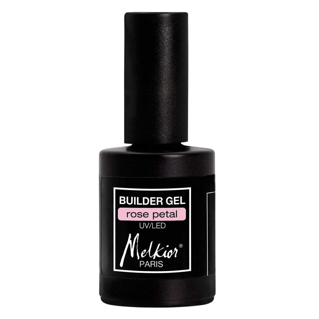 Melkior Gel UV-LED Rose Petal 15ml - Gel de Constructie Pentru Unghii