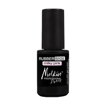 Încarcă imaginea în Galerie, Melkior Rubber Base Milky Pink 4.5ml - Lac de Baza Flexibil UV/LED
