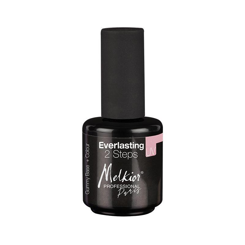 Melkior Base Coat Flexibil Pinky 15ml - Lac de Baza UV/LED cu Aderenta Mare