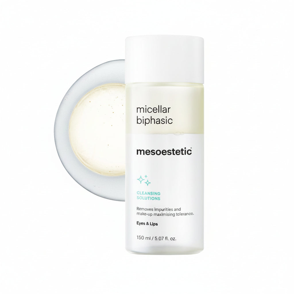 Mesoestetic Micellar Biphasic Solution 150ml - Demachiant Bifazic Pentru Ochi si Buze