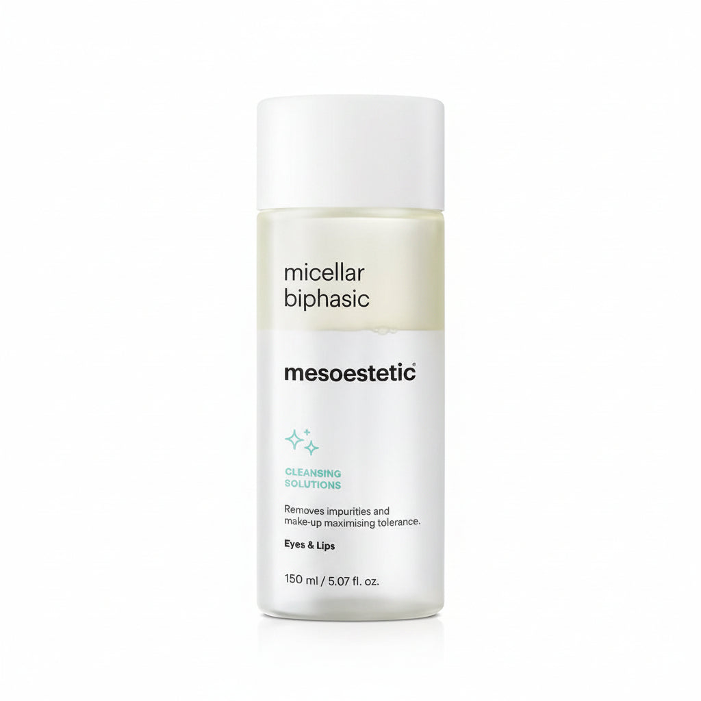 Mesoestetic Micellar Biphasic Solution 150ml - Demachiant Bifazic Pentru Ochi si Buze