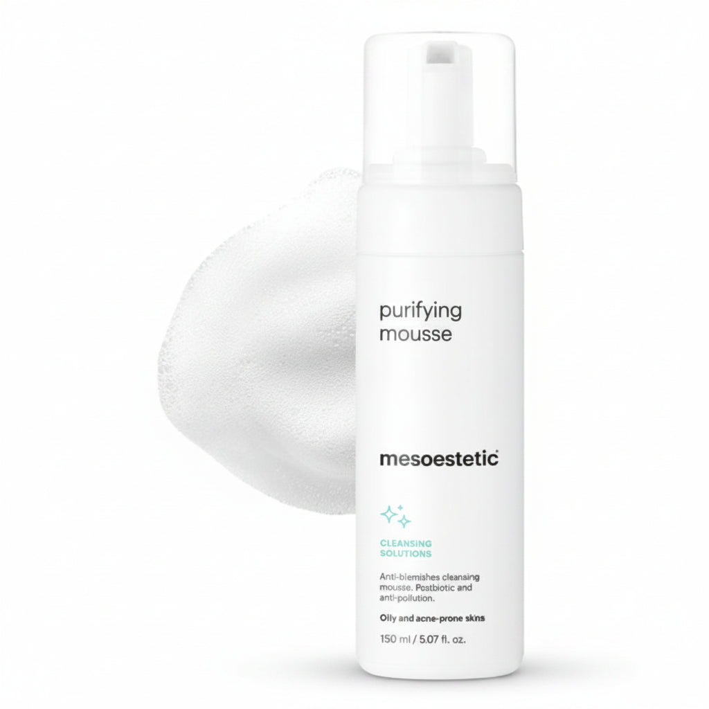 Mesoestetic Purifying Mousse 150ml - Spuma de Curatare Pentru Ten Gras Predispus la Acnee