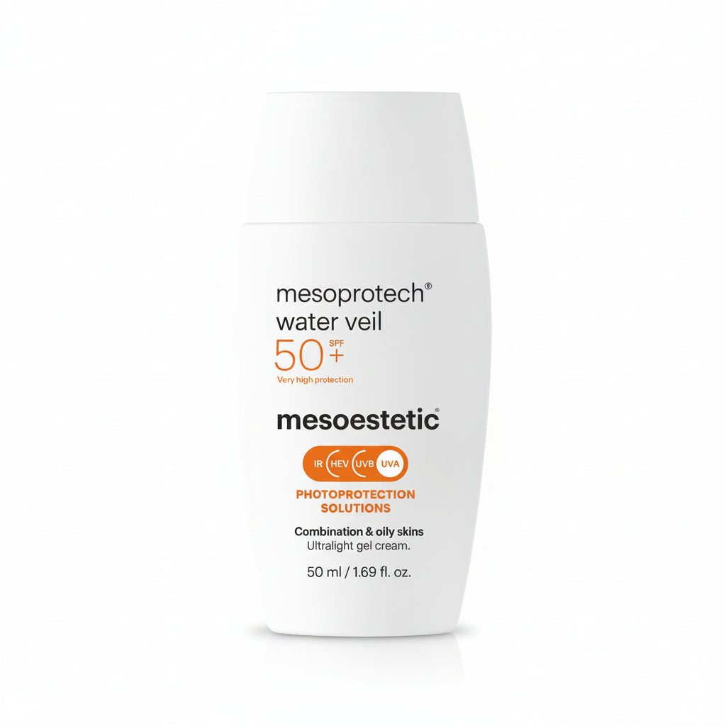 Mesoestetic Water Veil SPF50+ 50ml - Crema cu Protectie Solara Pentru Ten Mixt si Gras