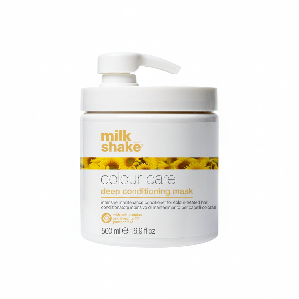 MilkShake Colour Care Deep Conditioning Mask este o masca intens nutritiva, conceputa pentru a imbunatati rezistenta si durata culorii parului vopsit sau tratat chimic.