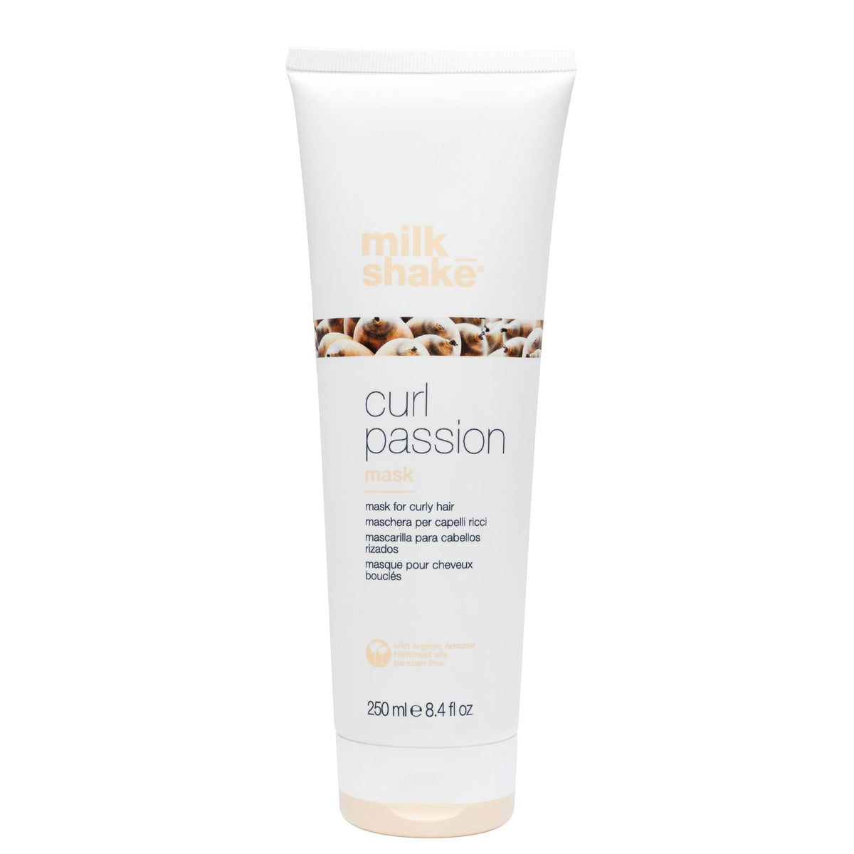 MilkShake Curl Passion Mask 250ml - Masca Hranitoare si Hidratanta Pentru Bucle - Beauty Lounge