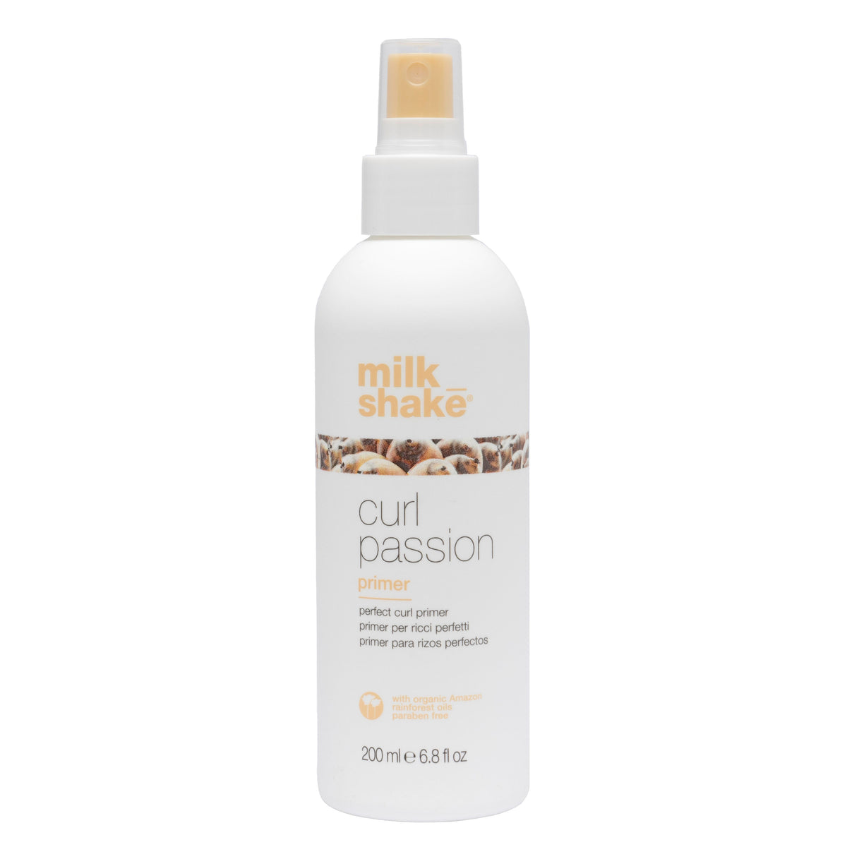 MilkShake Curl Passion Primer 200ml - Spray Primer Pentru Bucle Definite si Hidratare - Beauty Lounge