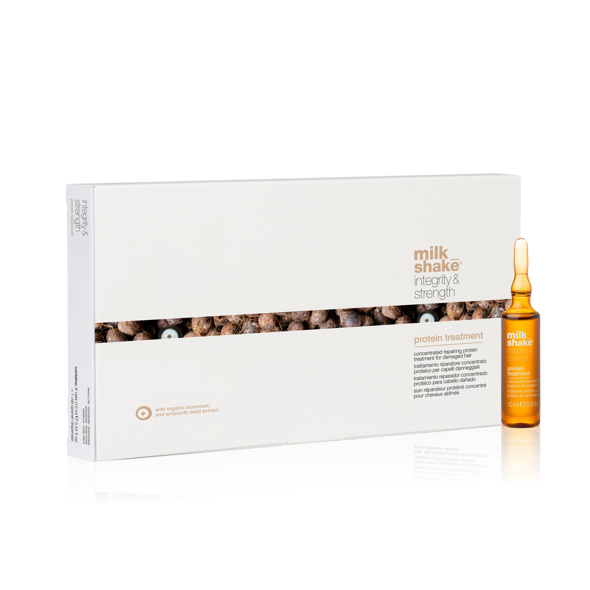 MilkShake Integrity and Strenght Repairing Hair Lotion 8x10ml Fiole - Beauty Lounge