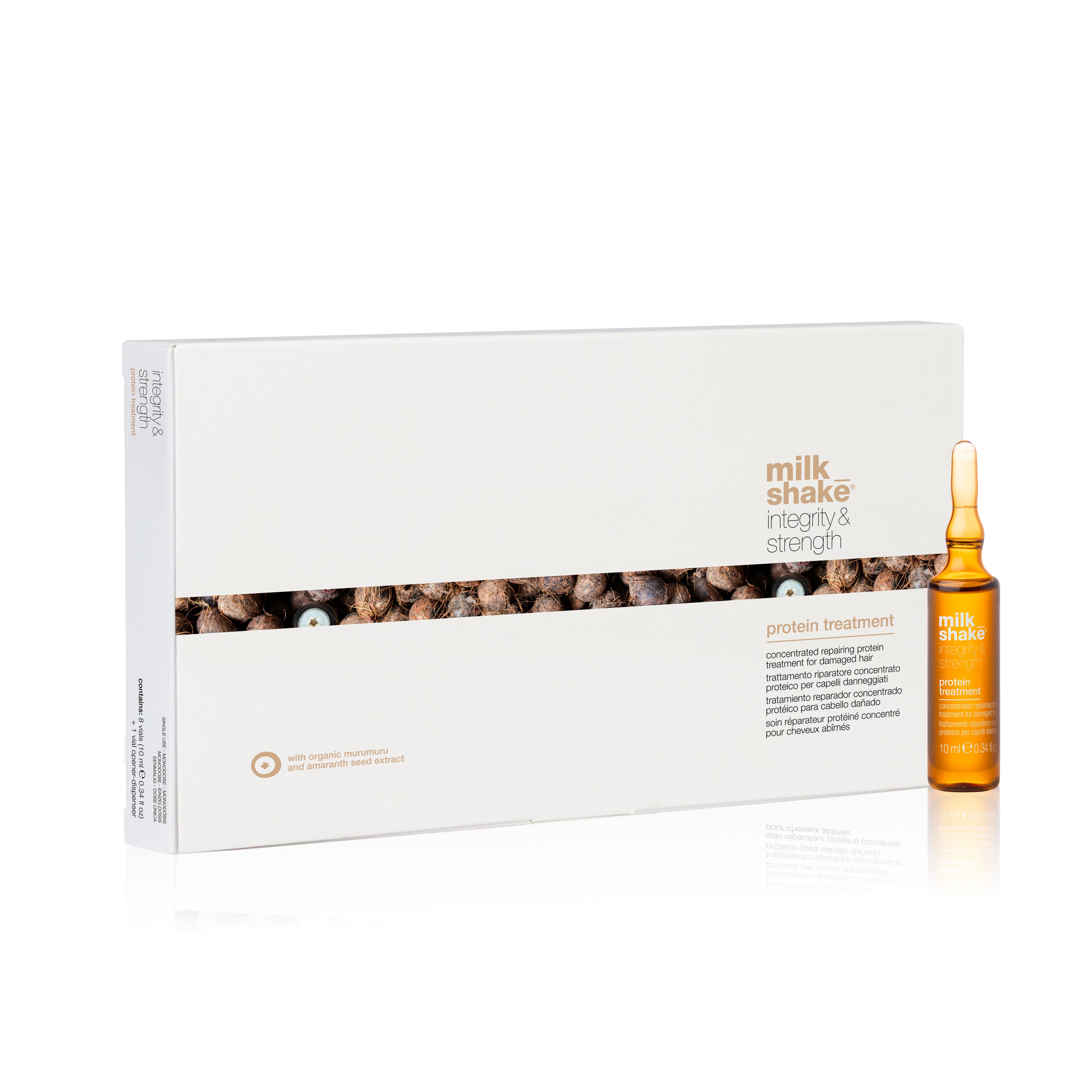 MilkShake Integrity and Strenght Repairing Hair Lotion 8x10ml Fiole - Beauty Lounge