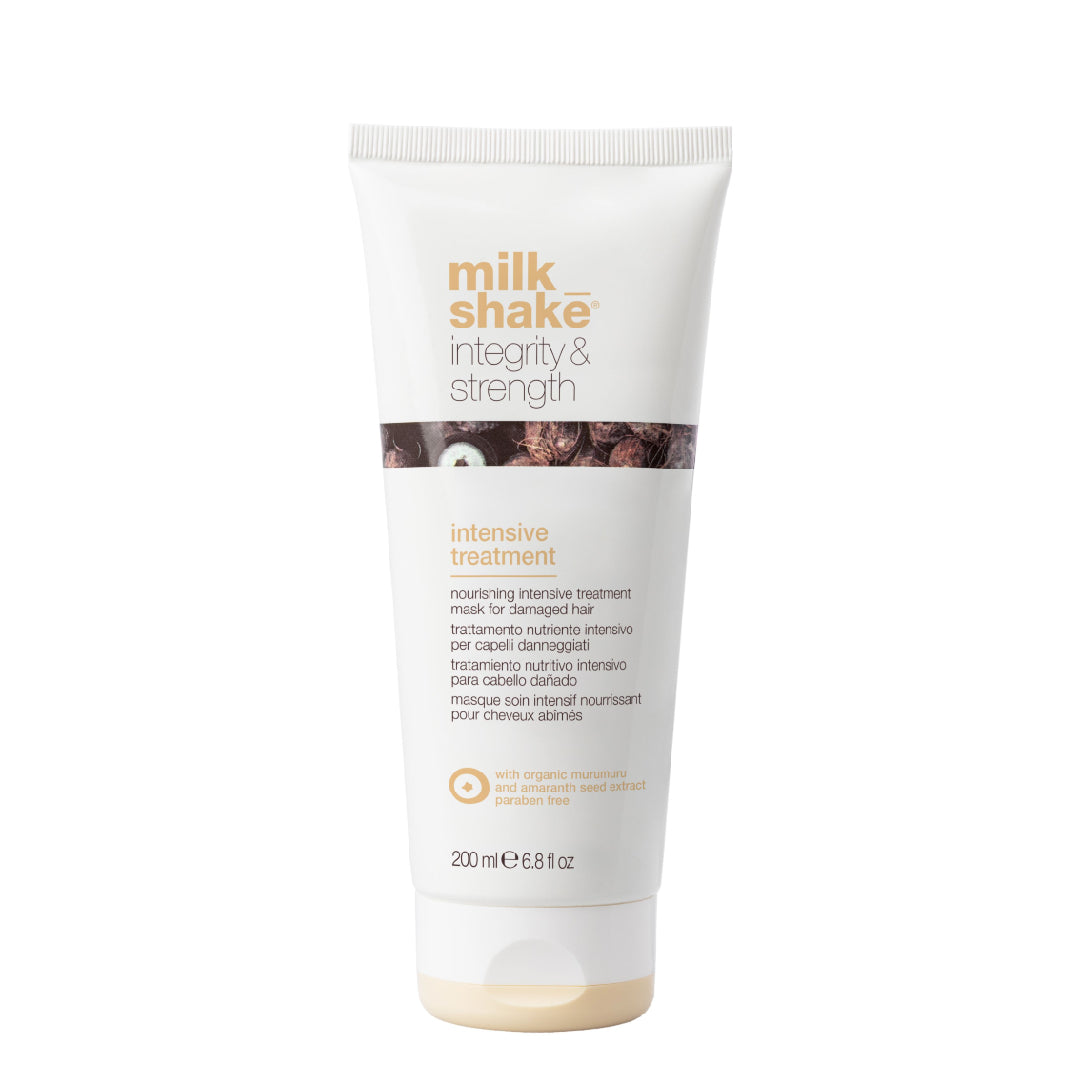 MilkShake Integrity and Strength Intensive Treatment este un tratament hranitor profesional, special creat pentru parul uscat, deteriorat si lipsit de vitalitate.
