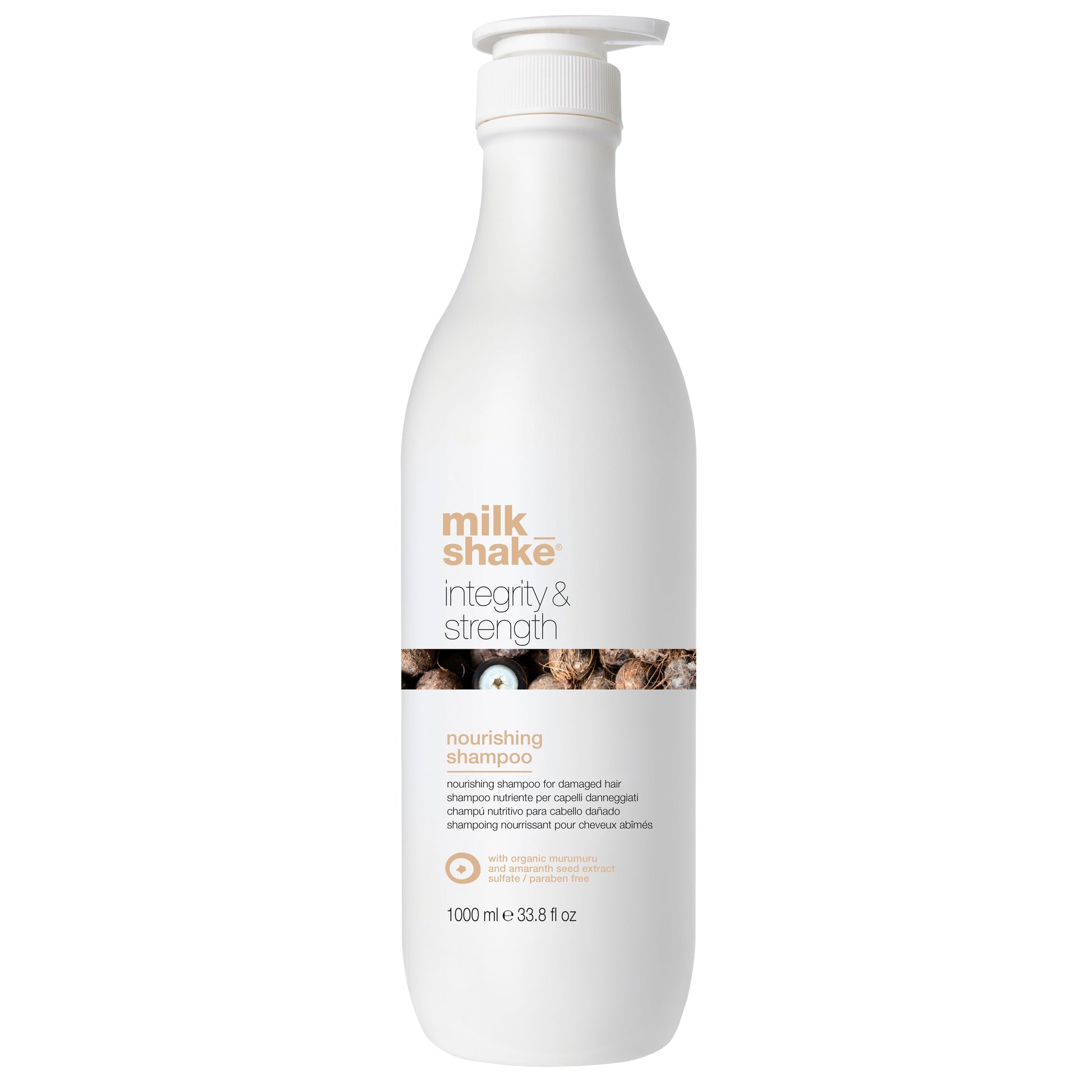 MilkShake Integrity and Strenght Nourishing Shampoo 1000ml - Sampon Hranitor - Beauty Lounge