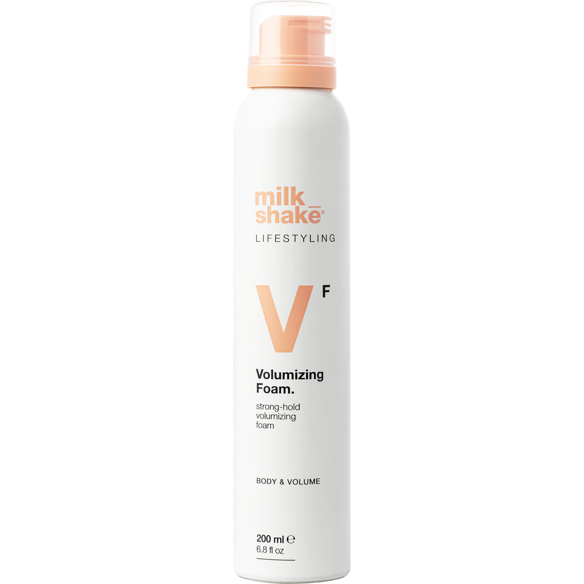 MilkShake Lifestyling Volumizing Foam este o spuma pentru volum cu fixare puternica, conceputa pentru a oferi parului mai mult corp, dimensiune si sustinere de lunga durata.