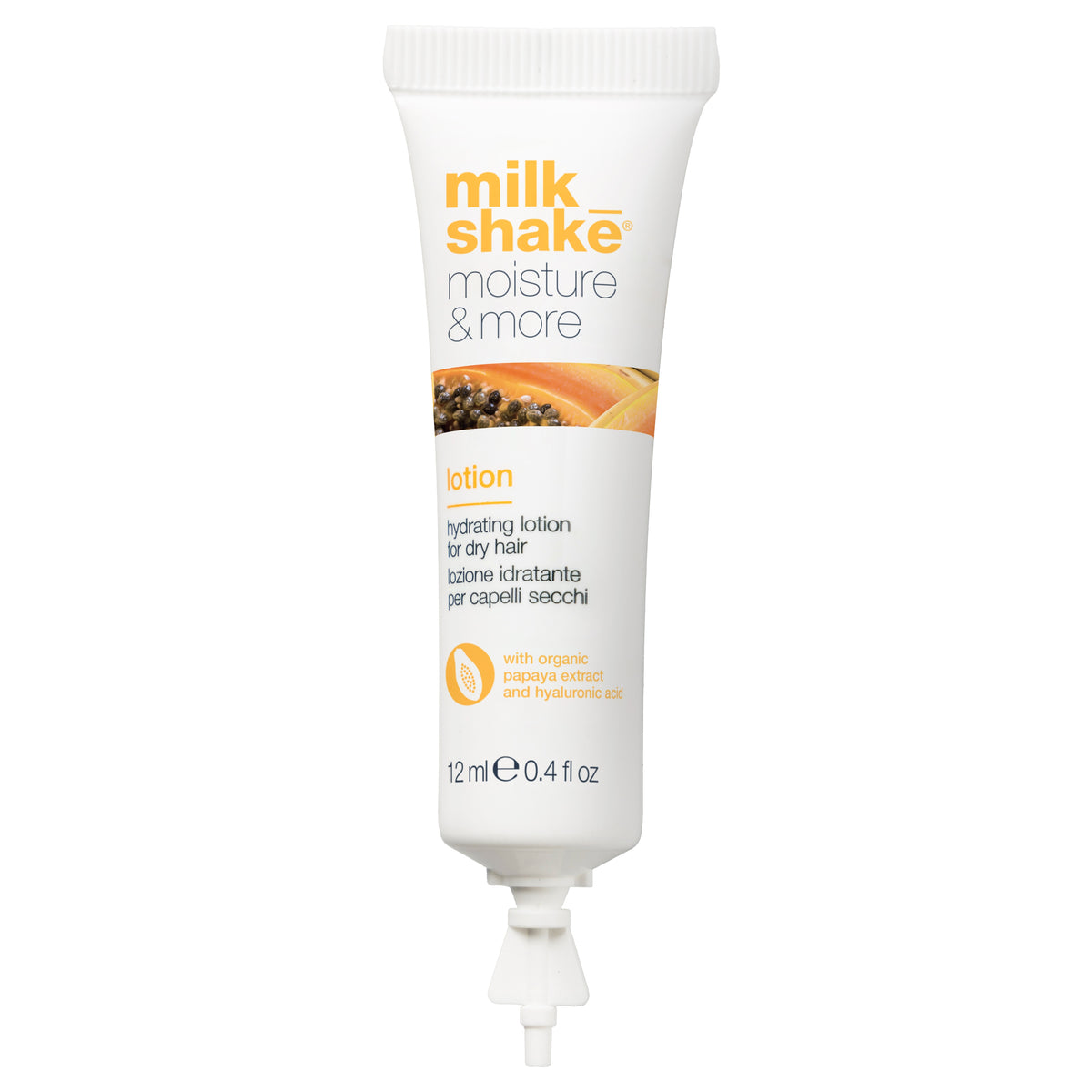 MilkShake Moisture & More Hydrating Lotion este un tratament intens sub forma de fiole, creat pentru parul uscat si deshidratat.