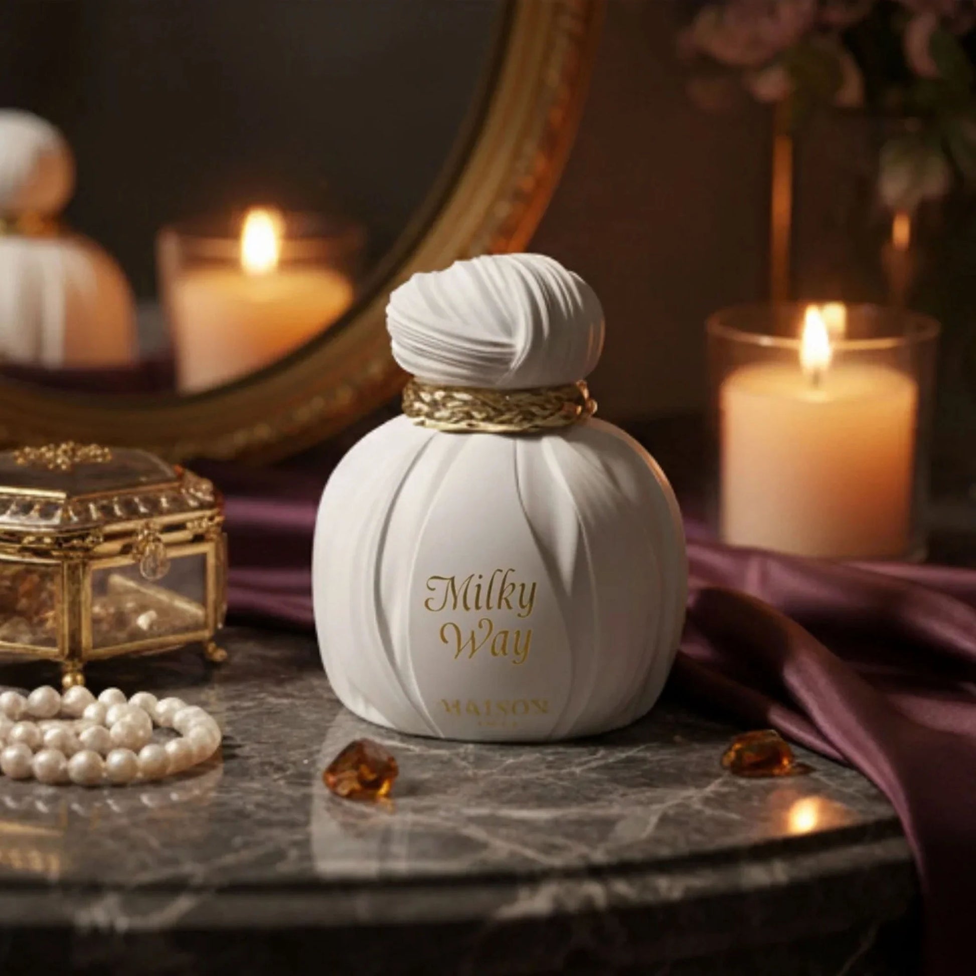 Maison Asrar Milky Way 100ml - Apa de Parfum Pentru Femei Gurmand-Floral
