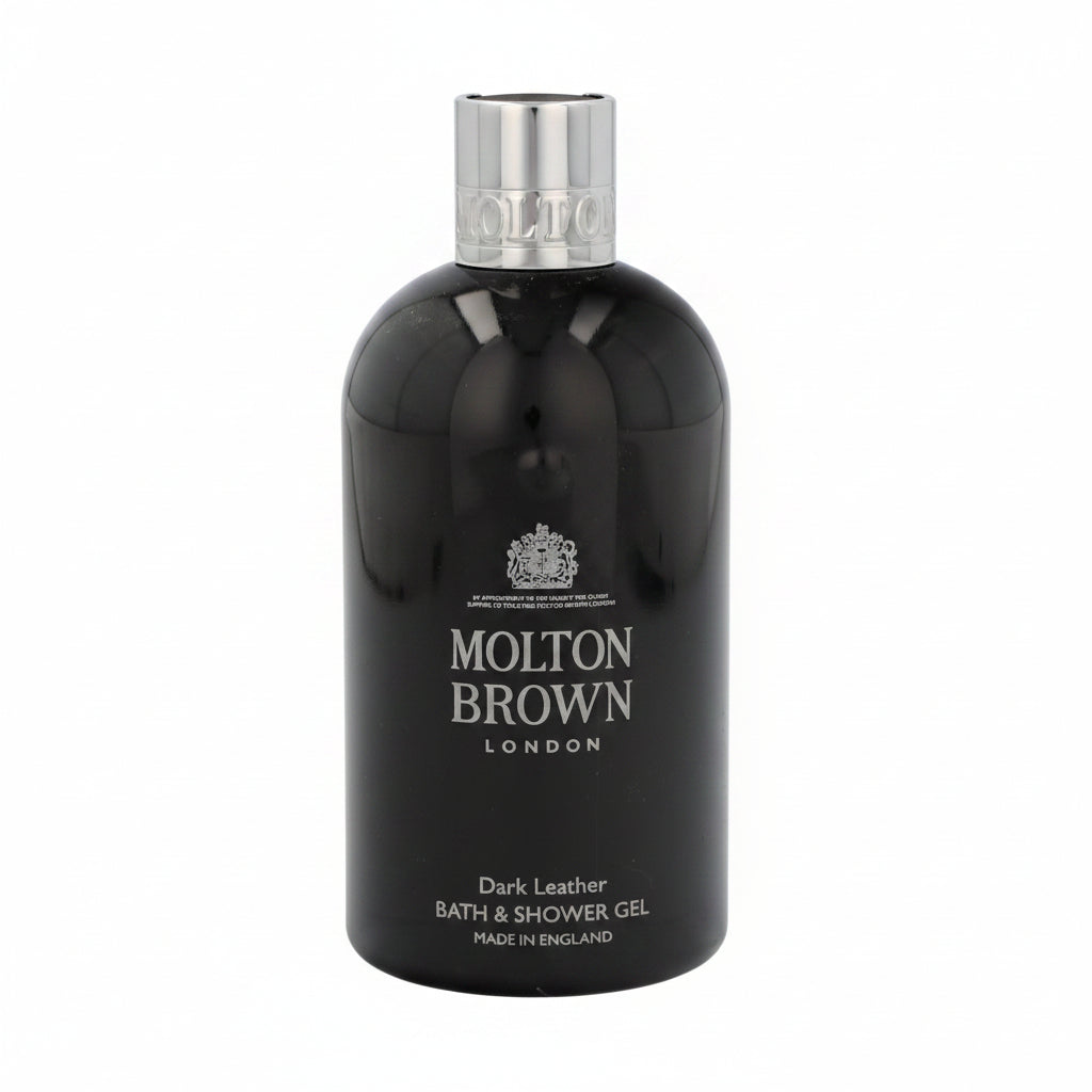 Molton Brown Dark Leather Bath & Shower Gel 300ml - Gel de Dus Parfumat - Beauty Lounge