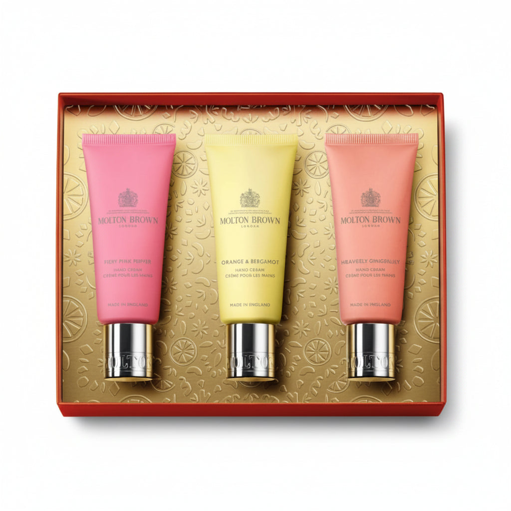 Molton Brown Floral & Spicy Hand Care Gift Set 3x40ml - Set Creme Pentru Maini - Beauty Lounge