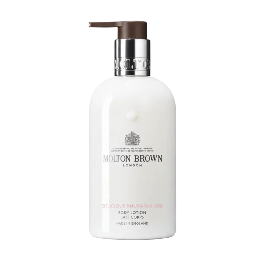 Molton Brown Rhubarb and Rose Hand Lotion - Lotiunea revitalizeaza pielea cu delicatete.