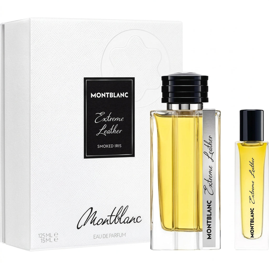 Montblanc Extreme Leather Apa de Parfum 125ml + Apa de Parfum 15ml - Set Cadou