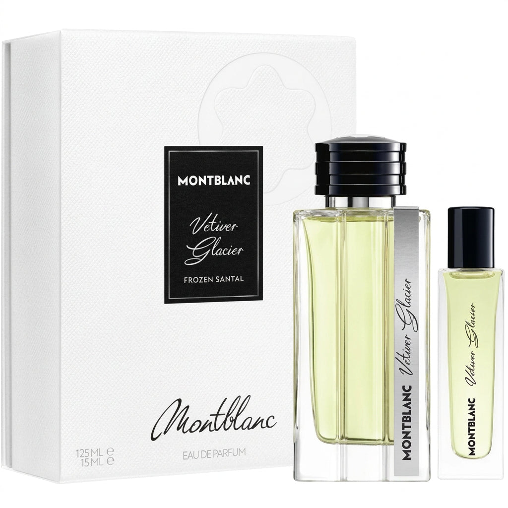Montblanc Vetiver Glacier Apa de Parfum 125ml + Apa de Parfum 15ml - Set Cadou Unisex