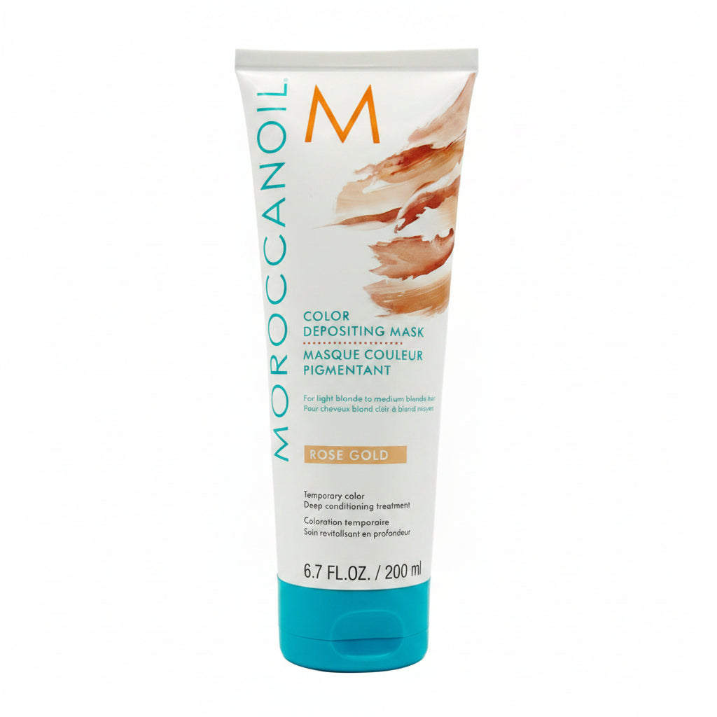 Moroccanoil Color Depositing Mask Rose Gold 200ml - Masca de Par Nuantatoare - Beauty Lounge