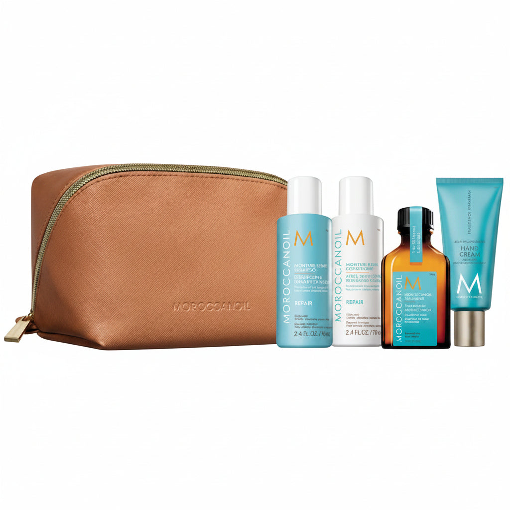 Moroccanoil Moisture Repair Hair Care Travel Size - Set Reparator Pentru Par