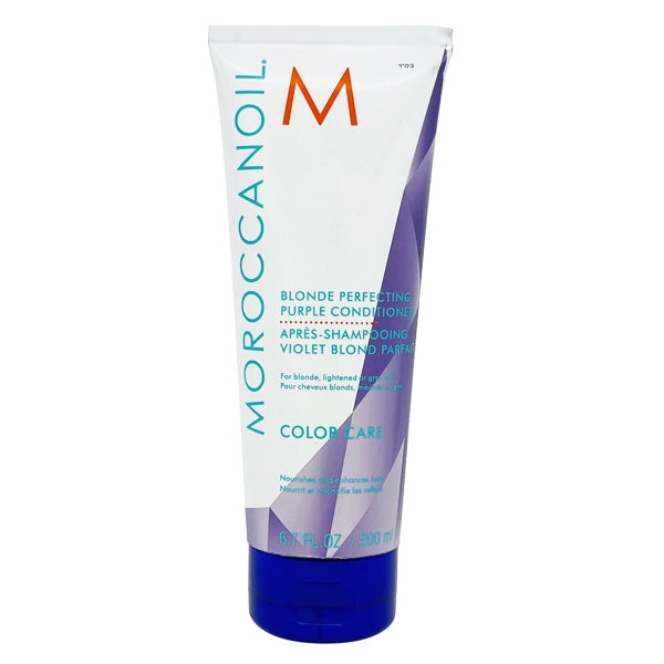 Moroccanoil Conditioner Color Care Purple - Balsam Pentru Parul Blond cu Pigment Violet 200ml