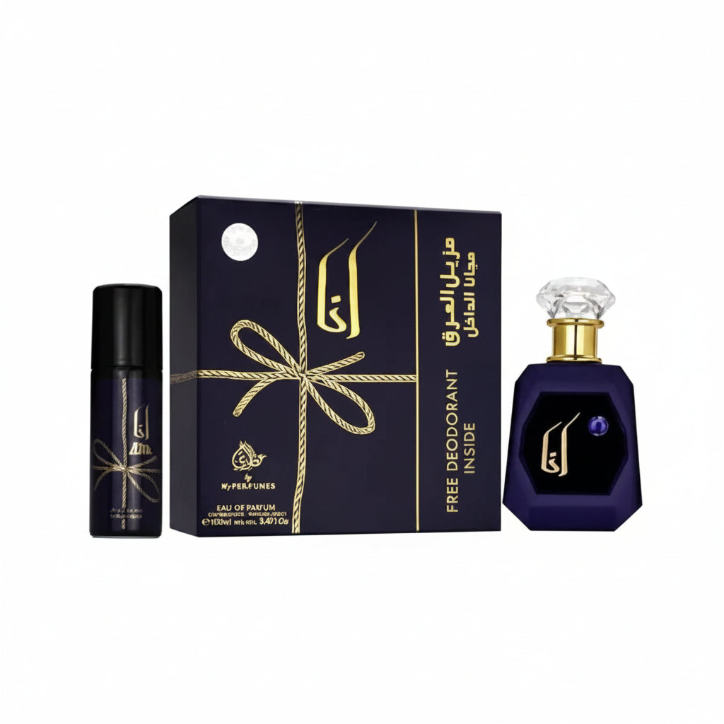 My Perfumes Ana Blue 100ml si Deo 35ml - parfum feminin fresh si luminos cu accente fructate si florale usoare
